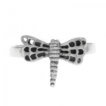 Anillo libélula Plata de Ley