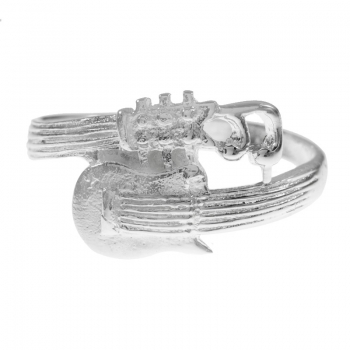 Anillo guitarra Plata de Ley