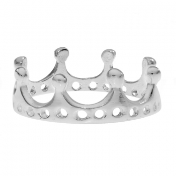 Anillo corona Plata de Ley