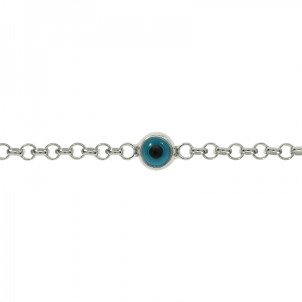 Pulsera roló ojos turcos