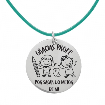 Collar Gracias Profe, por sacar lo mejor de mí
