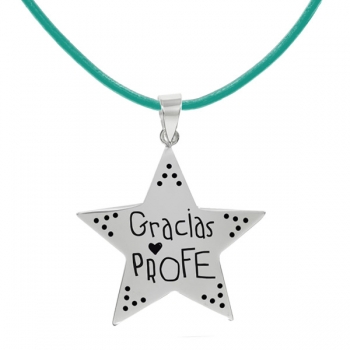 Collar estrella Gracias PROFE