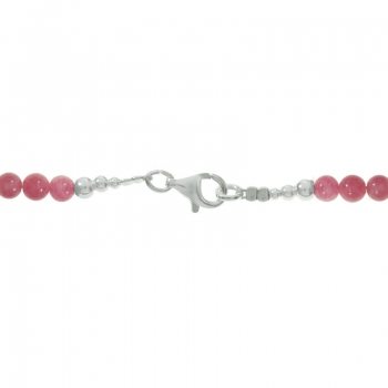 Collar rodonita con mariposa 2