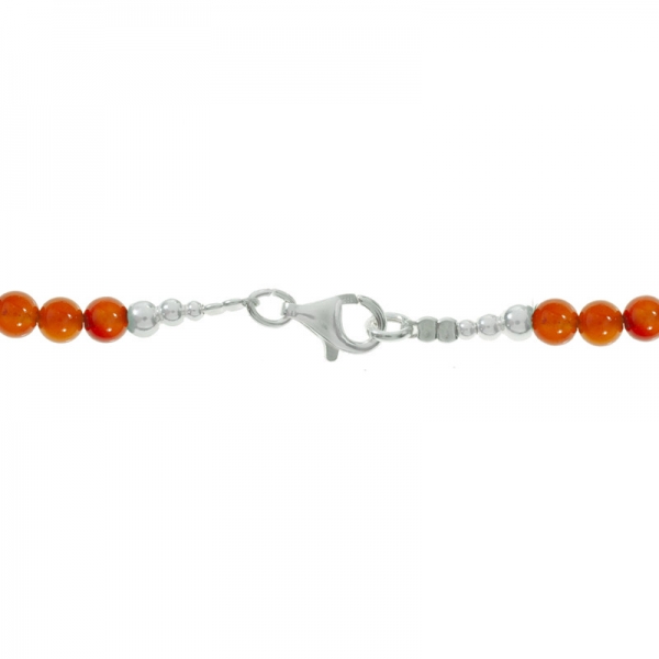 Collar cornalina con árbol