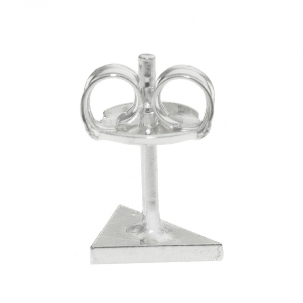 Pendientes triángulo azul