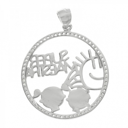 Colgante Super Maestra Plata de Ley