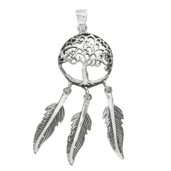 Colgante  atrapa sueños árbol de la vida