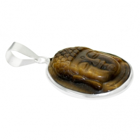 Colgante Buda tallado