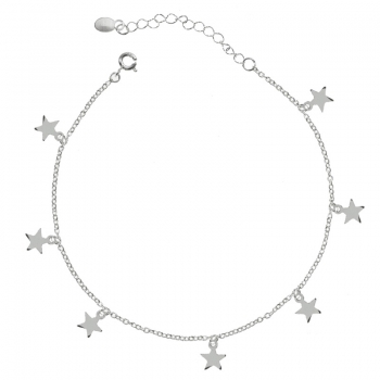 Tobillera con estrellas