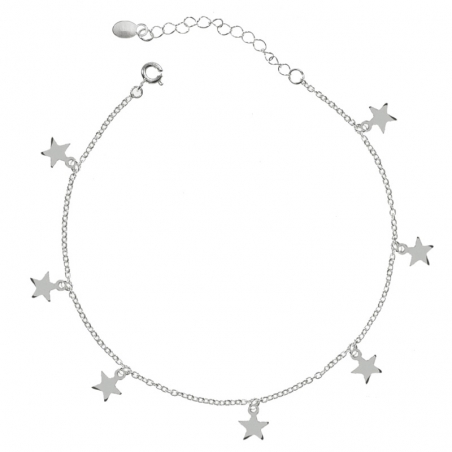 Tobillera con estrellas