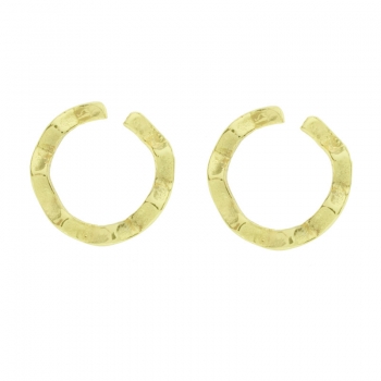 Ear cuff dorado ondas