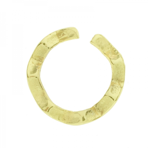 Ear cuff dorado ondas