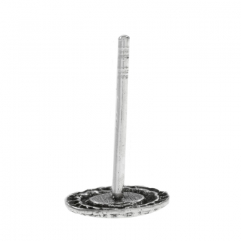 Pendientes mini esmalte turquesa 2