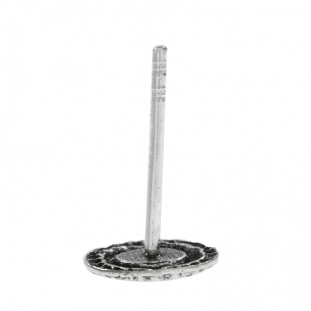 Pendientes mini esmalte turquesa