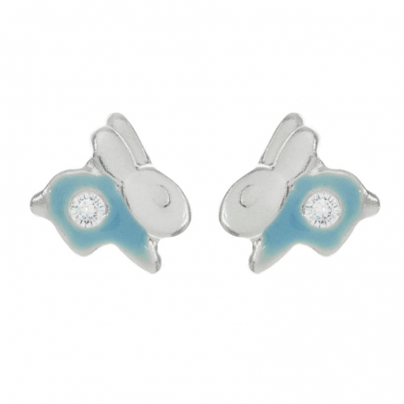 Pendientes conejito para bebé