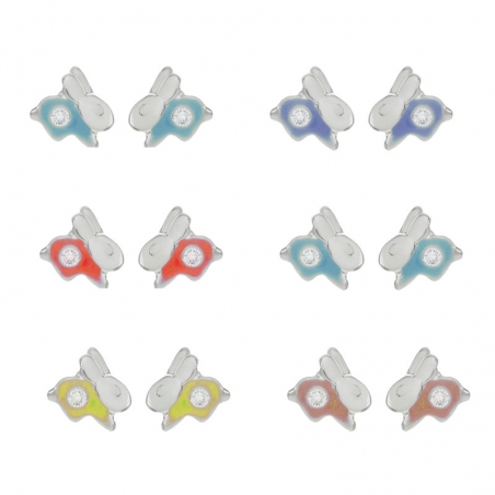 Pendientes conejito para bebé
