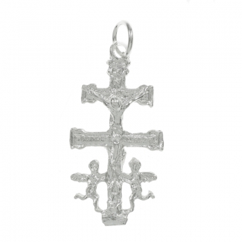 Cruz de Caravaca Plata de Ley 2