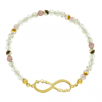 Pulsera dorada Te Quiero Abuela