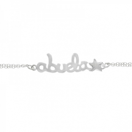 Pulsera Abuela con estrella