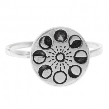 Anillo fases lunares redondo