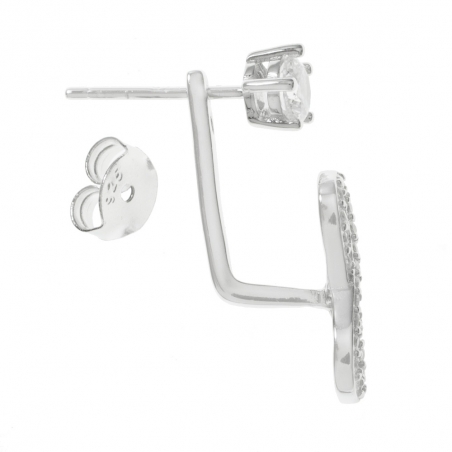 Pendientes ear jacket infinito