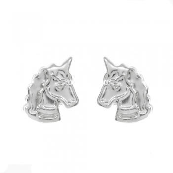 Pendientes unicornio Plata de Ley