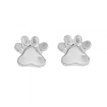 Pendientes huella Plata de Ley