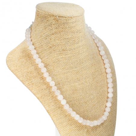 Collar Cuarzo Rosa
