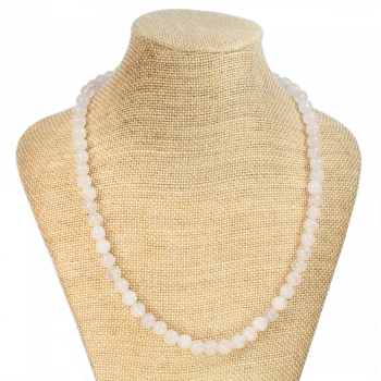 Collar Cuarzo Rosa