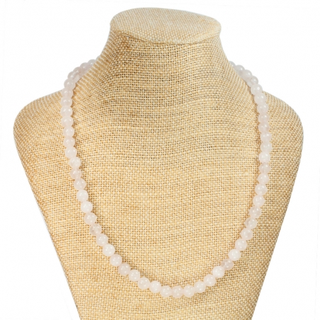 Collar Cuarzo Rosa