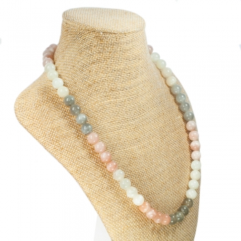 Collar Piedra de Luna tricolor 2