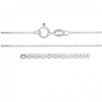 Cadena cubo Plata de Ley 2