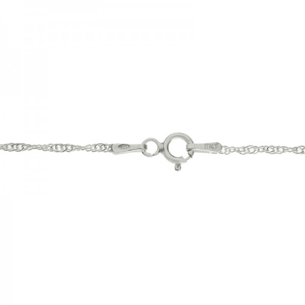 Cadena Singapur Plata de Ley