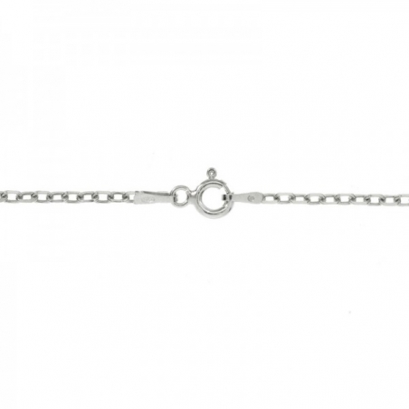 Cadena rodiada diamantada