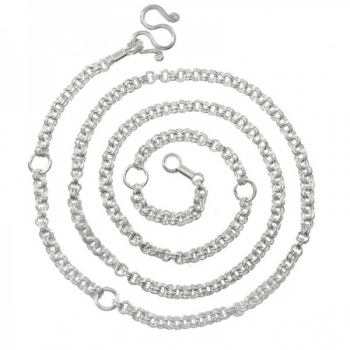 Cadena gruesa doble anilla