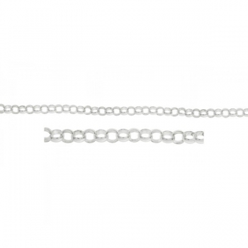 Cadena plata maciza Roló