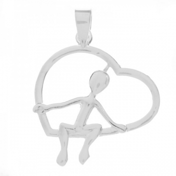 Colgante hombre enamorado