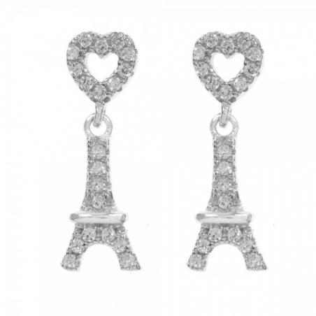 Pendientes Love Paris