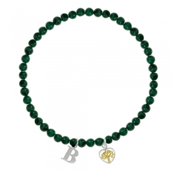 Pulsera iniciales & árbol de la vida 2