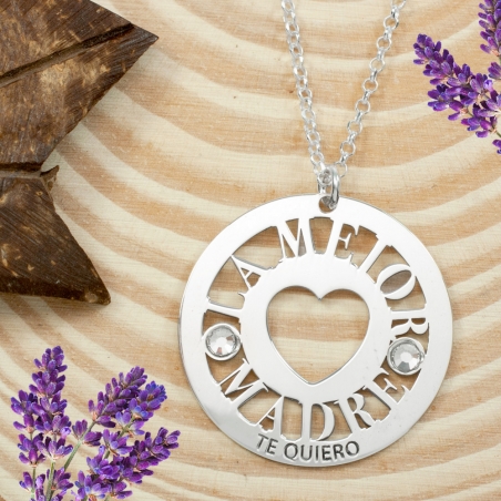 Collar Love corte láser personalizado