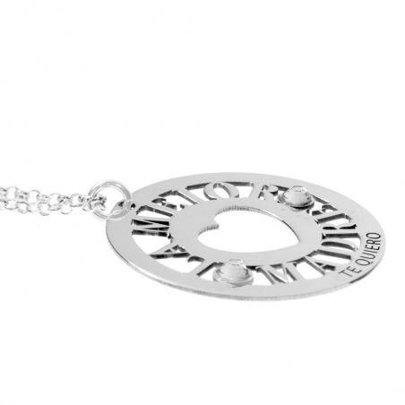 Collar Love corte láser personalizado