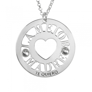 Collar Love corte láser personalizado