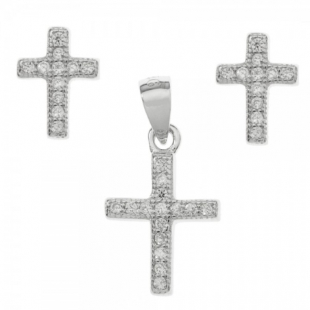 Conjunto cruz para niña de Comunión