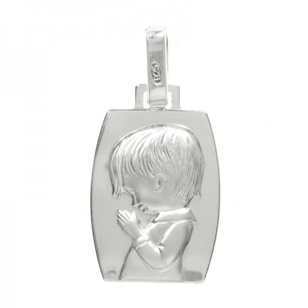 Medalla Plata de Ley para Primera Comunión