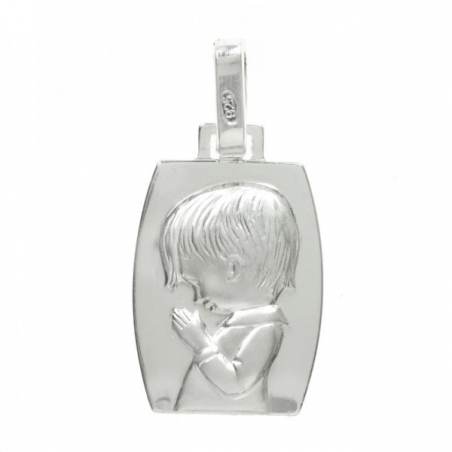 Medalla Plata de Ley para Primera Comunión