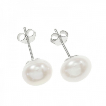 Pendientes perla cultivada Plata de Ley 2