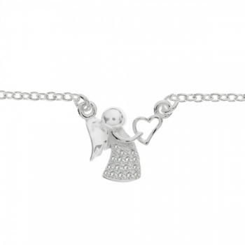 Pulsera Angel Plata de Ley