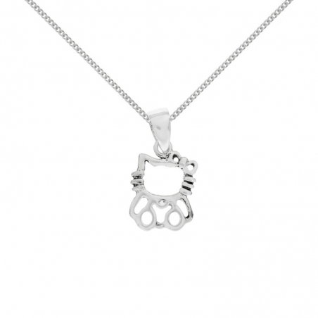 Collar gatita Plata de Ley