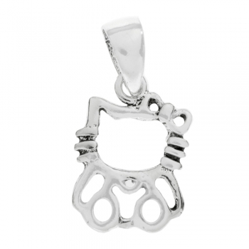 Collar gatita Plata de Ley 2