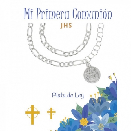 Pulsera medalla ángel Primera Comunión
